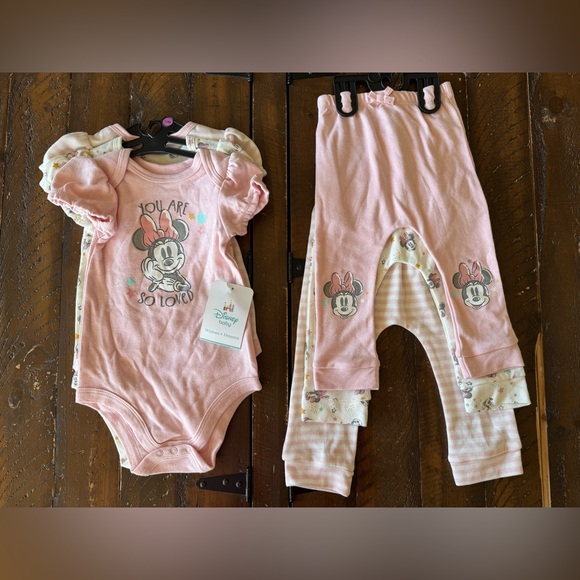 Disney Other - Disney Minnie Outfit Bundle (3 outfits) 12 months
